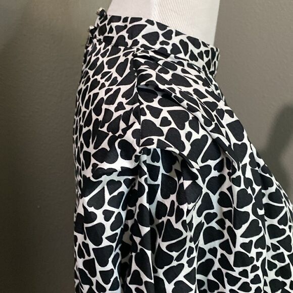 ASOS River Island 3/4 Length Long Sleeves Hearts Peplum Blouse - Picture 9 of 16